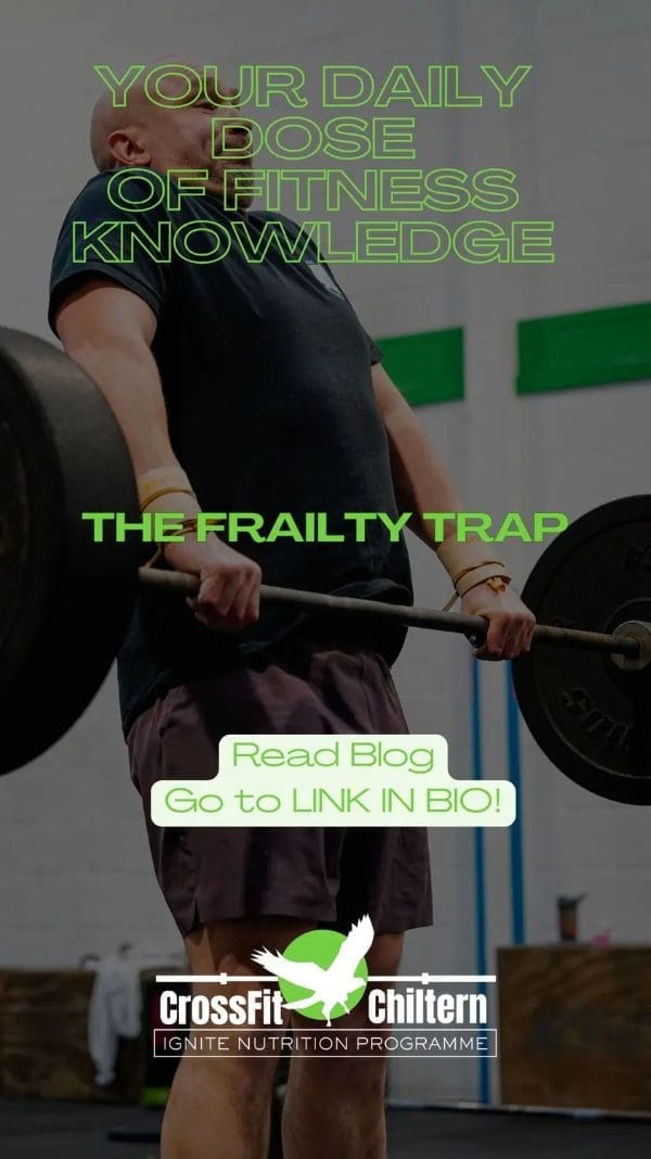 The Frailty Trap: Why "Taking it Easy" is the Most Dangerous Thing You Can Do