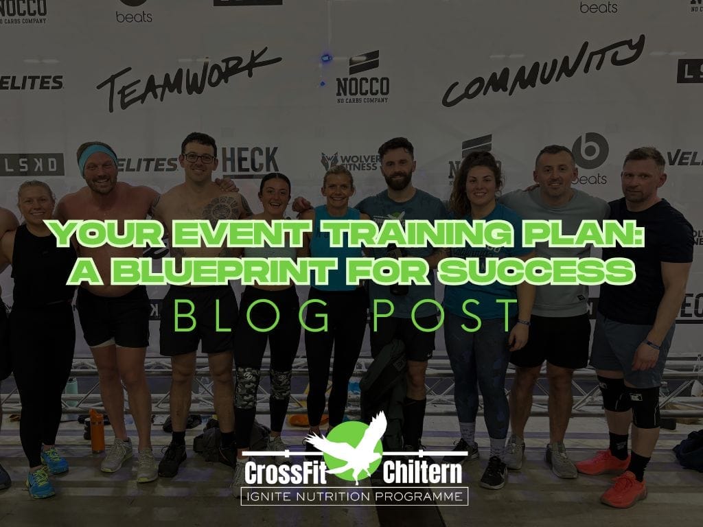 Your Event Training Plan: A Blueprint for Success