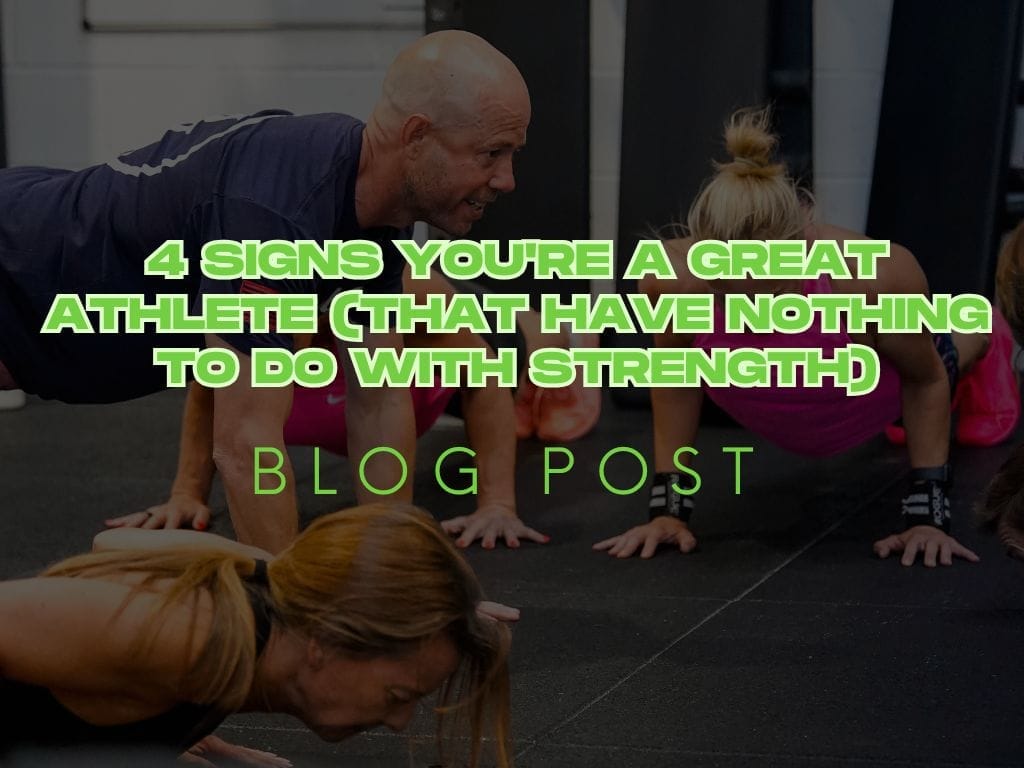 4 Signs You're a Great Athlete (That Have Nothing to Do with Strength)