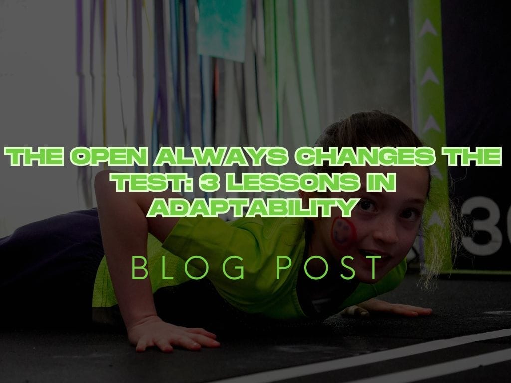 The Open Always Changes the Test: 3 Lessons in Adaptability