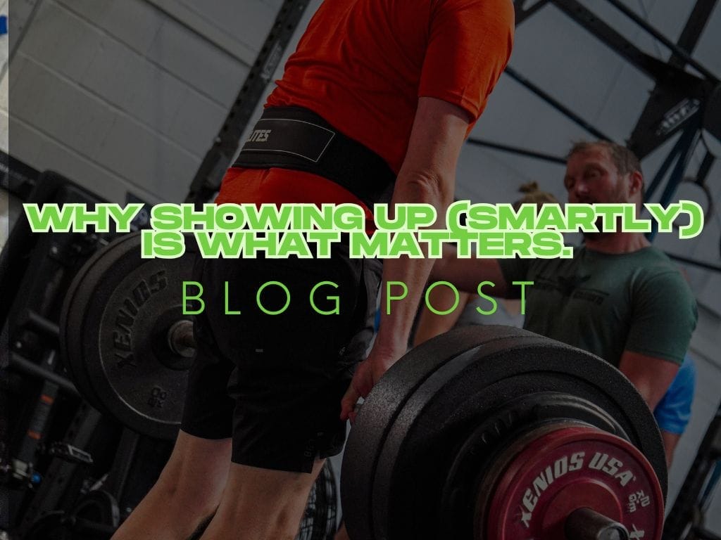 The Power of Consistency: Why Showing Up (Smartly) is what matters.