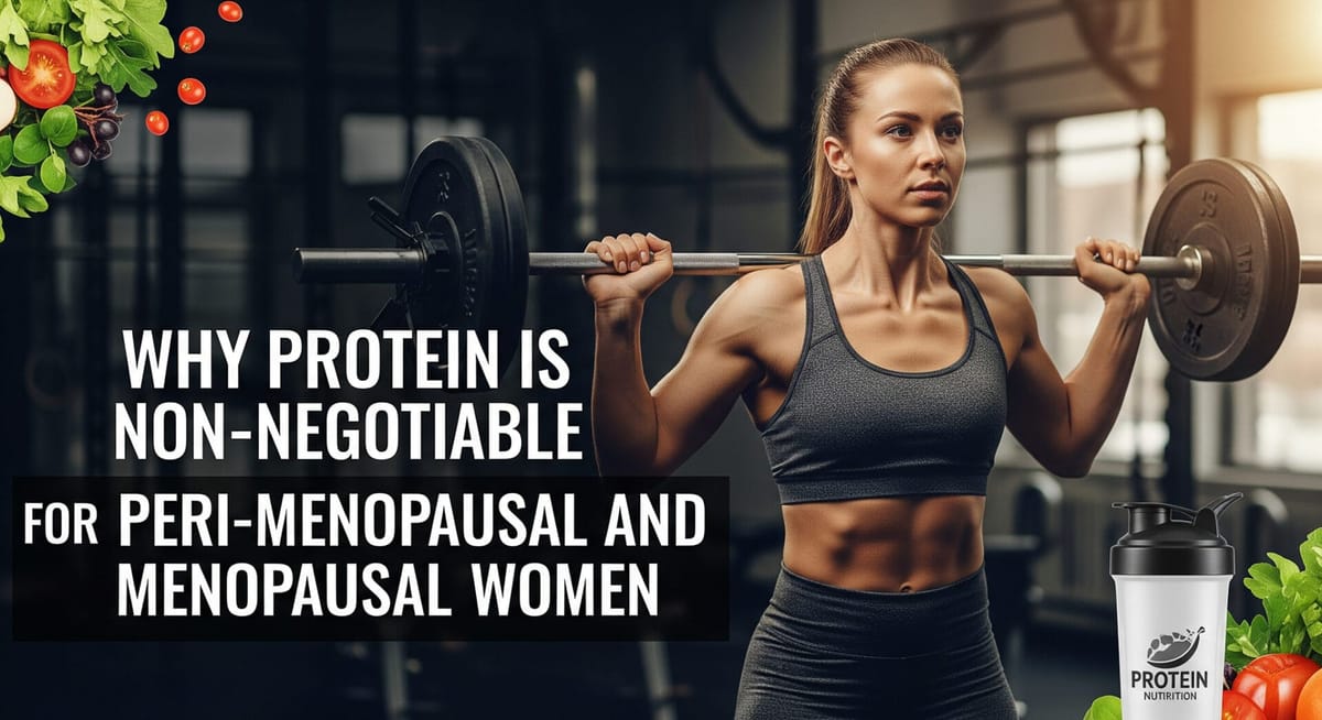 Nutrition is key for menopause