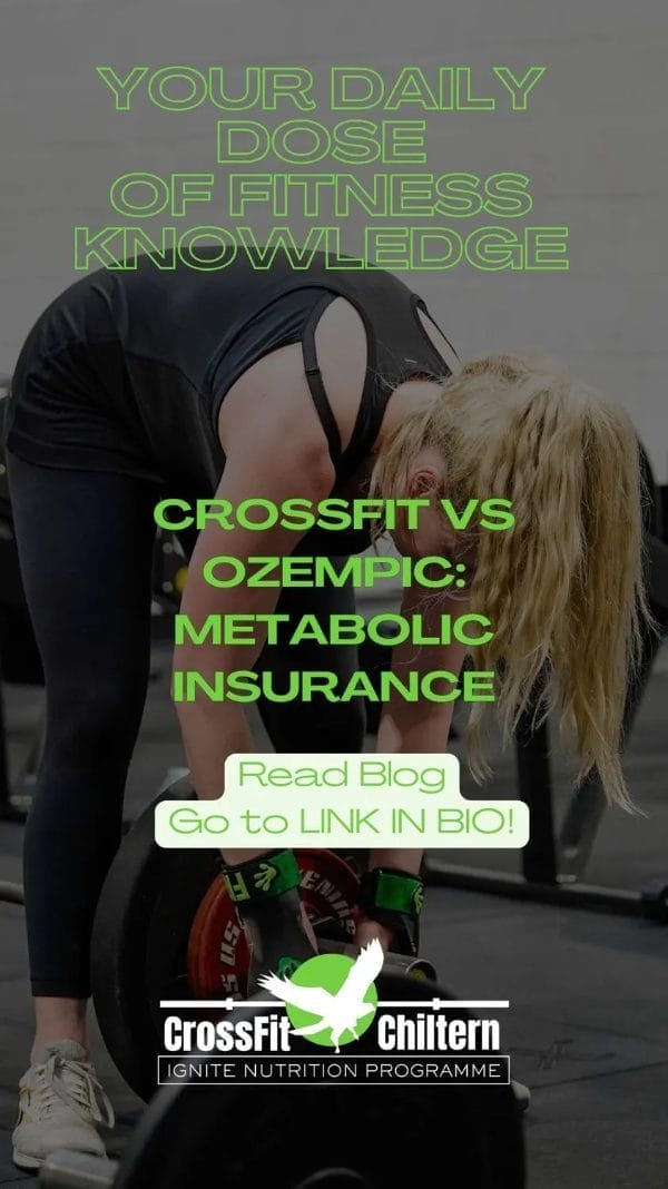 CrossFit vs. GLP-1: Building a Chassis vs. Losing the Weight