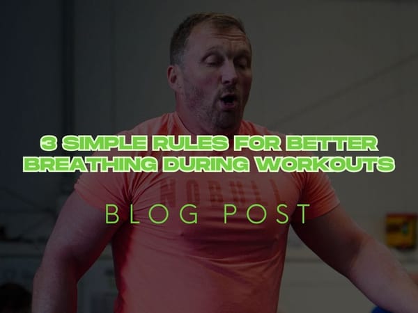 3 Simple Rules for Better Breathing During Workouts
