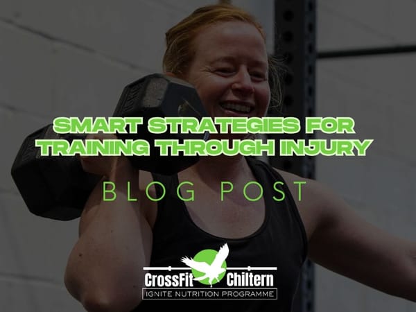 Smart Strategies for Training Through Injury