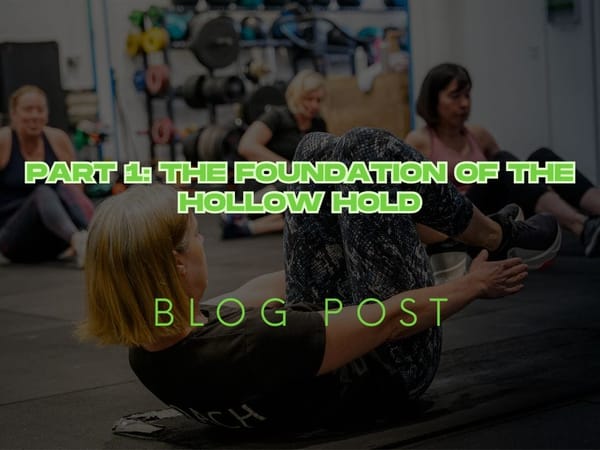 Mastering the Kip Swing Part 1: The Four Stages of the Hollow Hold