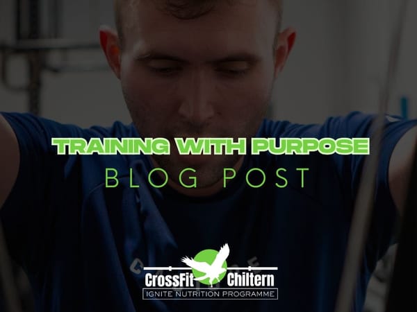 Training with Purpose: How to Set & Achieve Your Fitness Goals