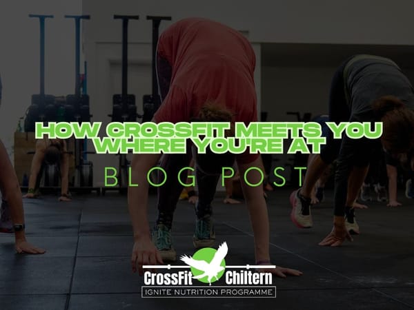 Scaling Workouts: How CrossFit meets you where you're at.