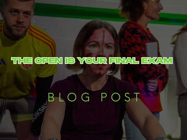 The Open is Your Test: Reaching Your Highest Level in 2026