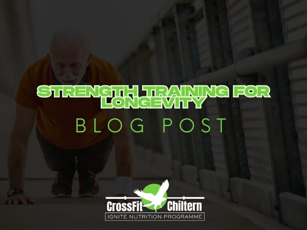 Strength Training for Longevity: Building a Resilient Body as You Age
