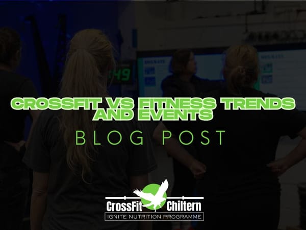 CrossFit vs Fitness Trends and events