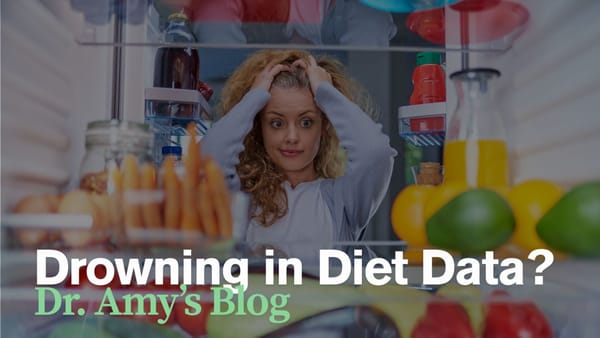Drowning in Diet Data? You're Not Alone