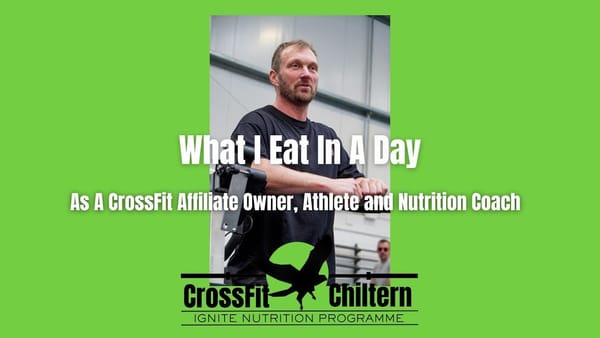 What I Eat in a Day: Fueling a Long Friday as a CrossFit Gym Owner