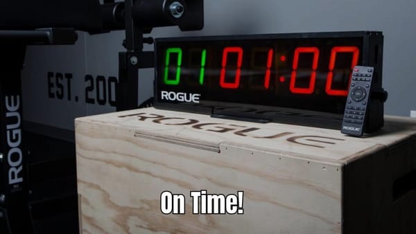 CrossFit Gym Etiquette Part 1 - Arriving on Time